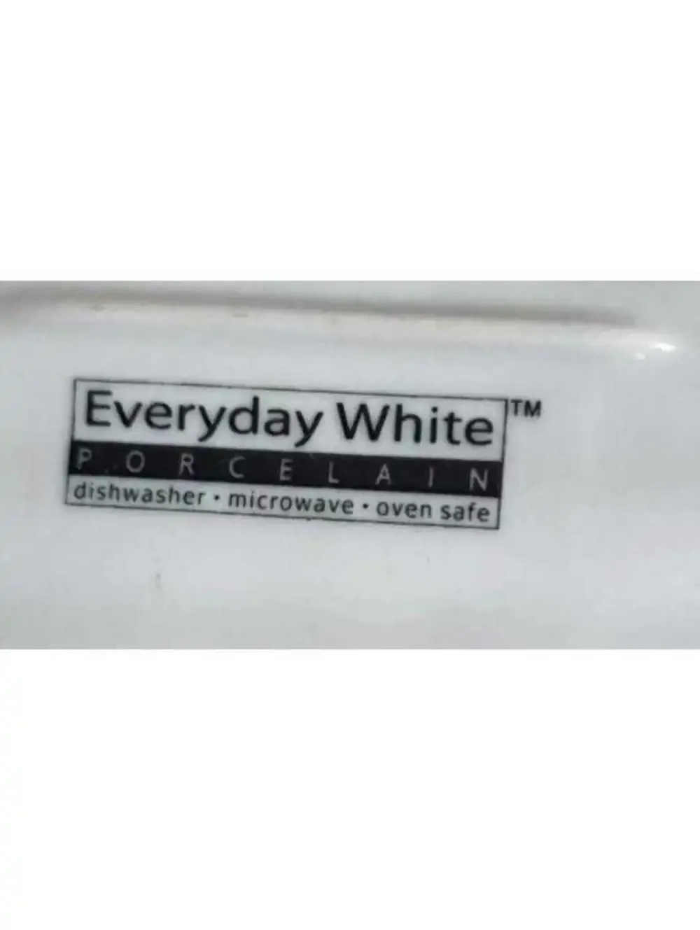 Everyday White™ Porcelain Asparagus Serving Platter Raised Asparagus Design Tray